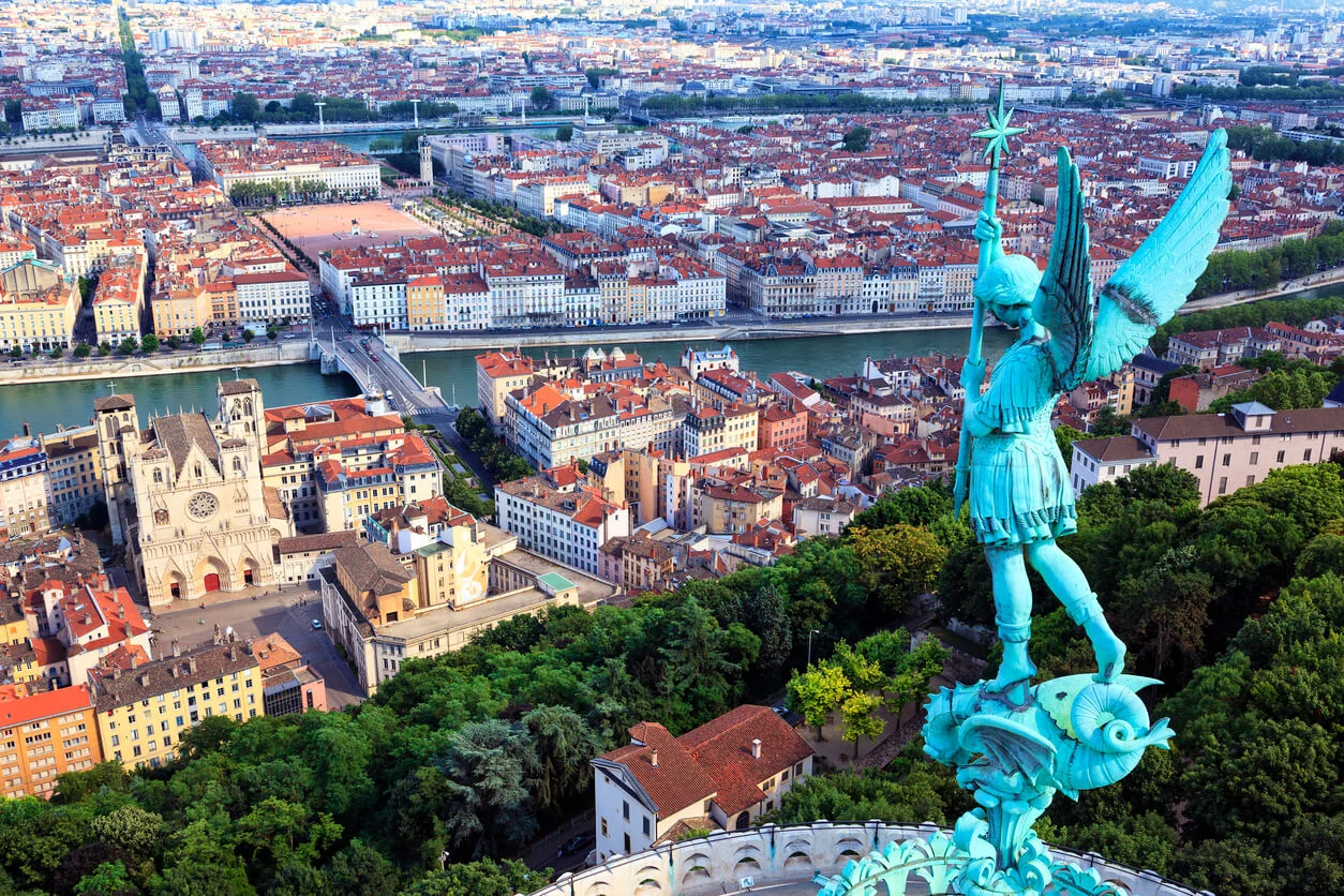 Vue de Lyon